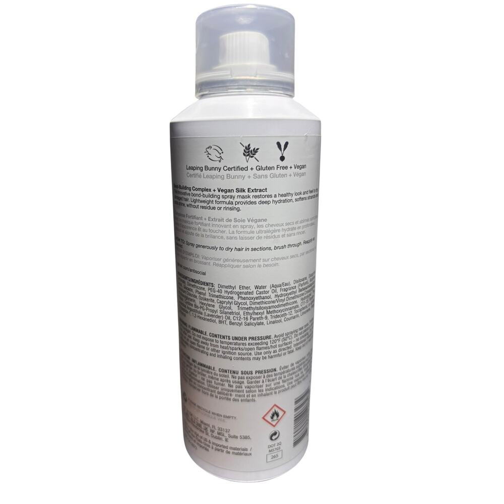 IGK Antisocial Bond‑Building Dry Hair Mask – Strengthen & Repair – 6.3 oz - Picture 2 of 3